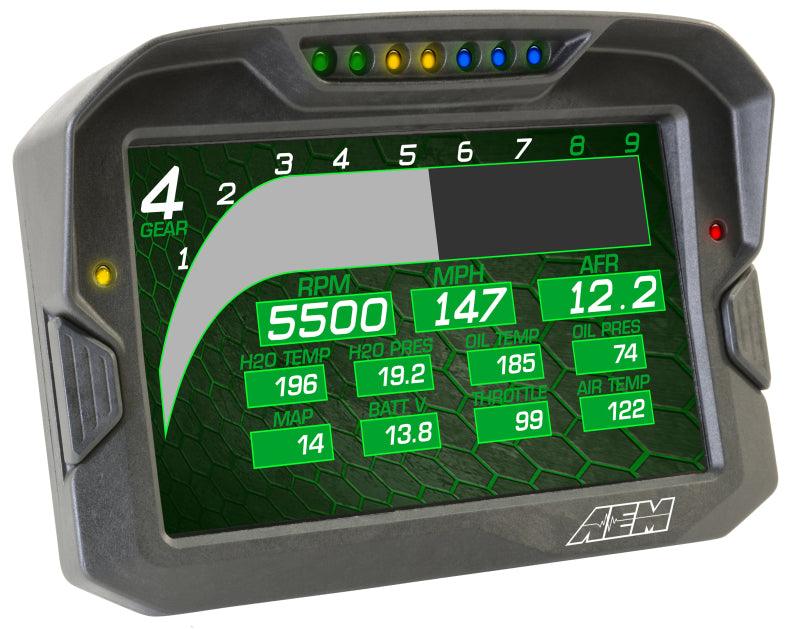 AEM CD-7 Non Logging GPS Enabled Race Dash Carbon Fiber Digital Display w/o VDM (CAN Input Only) - Order Your Parts - اطلب قطعك
