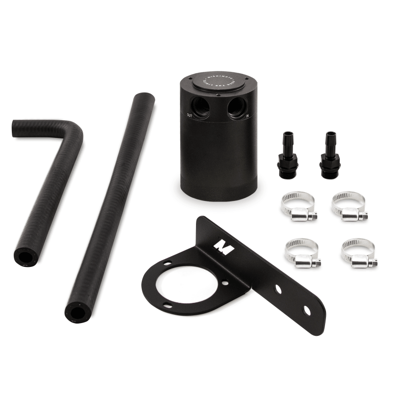 Mishimoto 2016+ Honda Civic 1.5L Turbo Baffled Oil Catch Can Kit - Black (PCV Side) - Order Your Parts - اطلب قطعك