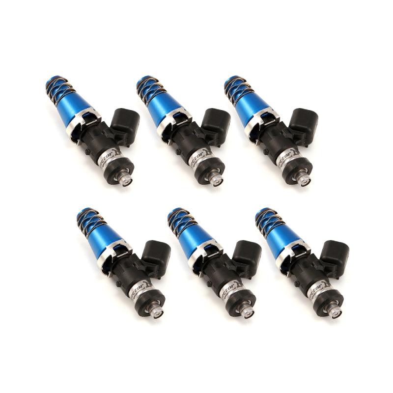 Injector Dynamics 1340cc Injectors - 60mm Length - 11mm Blue Top - Denso Lower Cushion (Set of 6) - Order Your Parts - اطلب قطعك