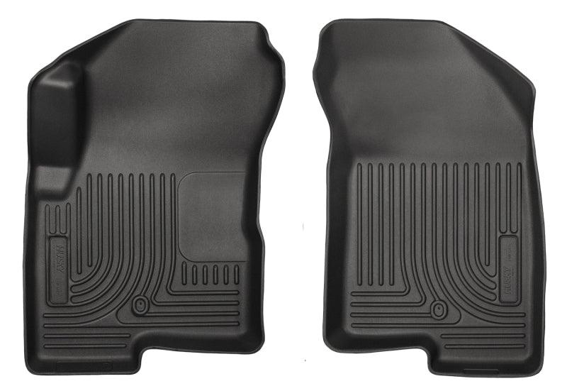Husky Liners 07-12 Dodge Caliber / 07-12 Jeep Compass WeatherBeater Front Row Black Floor Liners - Order Your Parts - اطلب قطعك