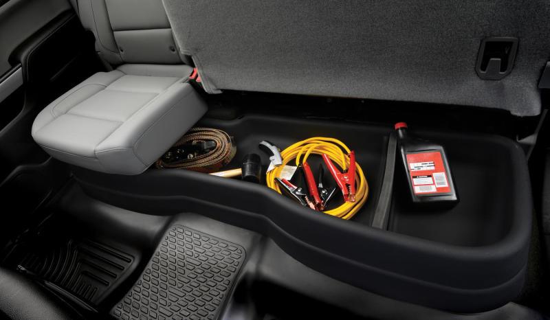 Husky Liners 2014 Chevrolet/GMC Silverado/Sierra 1500 Ext Cab Pickup Husky Underseat GearBox Storage - Order Your Parts - اطلب قطعك