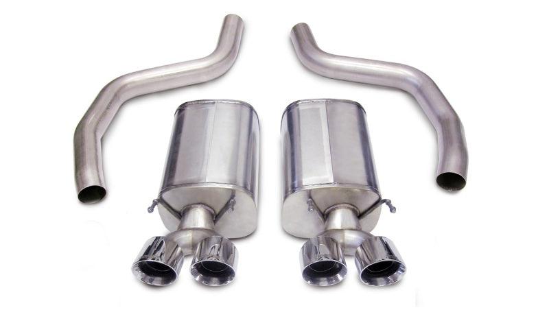 Corsa 06-13 Chevrolet Corvette C6 Z06 7.0L V8 Polished Sport Axle-Back Exhaust - Order Your Parts - اطلب قطعك