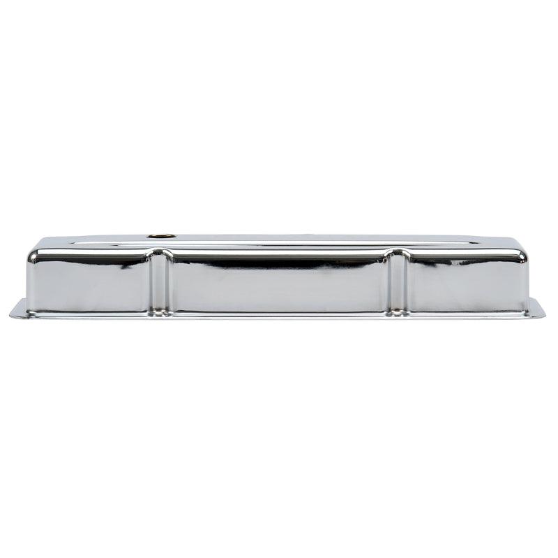 Edelbrock Valve Cover Signature Series Chevrolet 1959-1986 262-400 CI V8 Low Chrome - Order Your Parts - اطلب قطعك