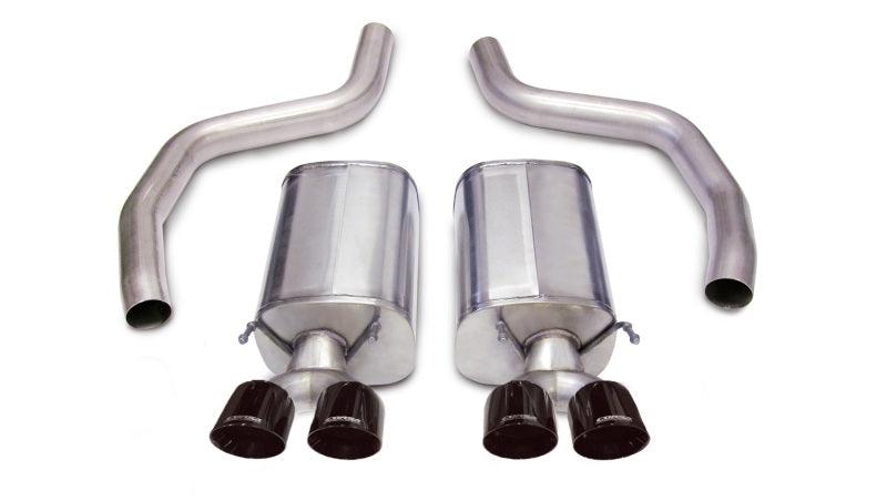 Corsa 06-13 Chevrolet Corvette C6 Z06 7.0L V8 Black Sport Axle-Back Exhaust - Order Your Parts - اطلب قطعك