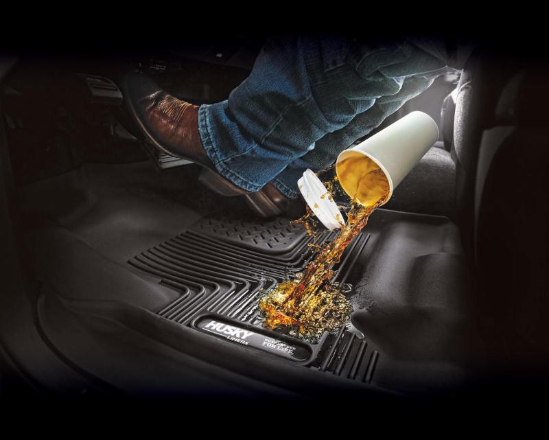Husky Liners 14-16 GM Silverado/Tahoe/Suburban/Escalade X-Act Contour Black Center Hump Floor Liners - Order Your Parts - اطلب قطعك