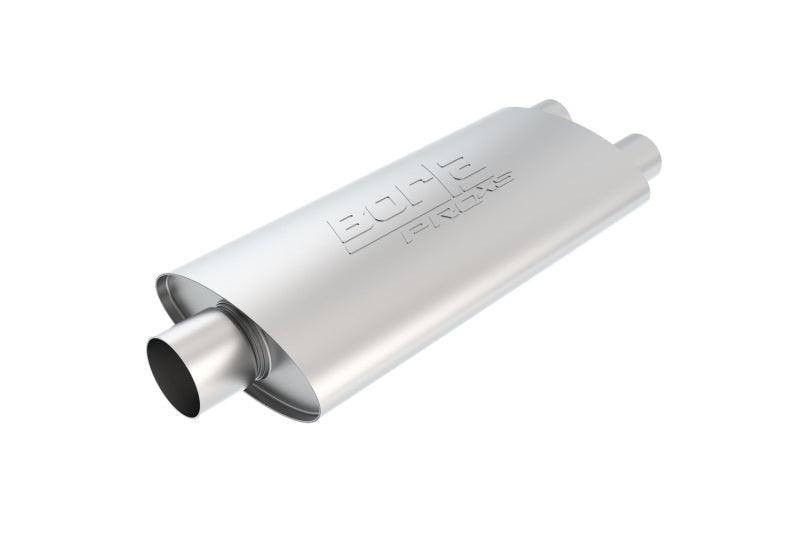 Borla 3in Inlet/Dual 2.25in Outlet Center/Dual Oval ProXS Muffler - Order Your Parts - اطلب قطعك