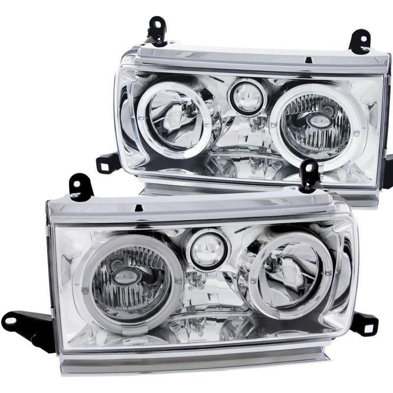 ANZO 1991-1994 Toyota Land Cruiser Crystal Headlights w/ Halo Chrome - Order Your Parts - اطلب قطعك