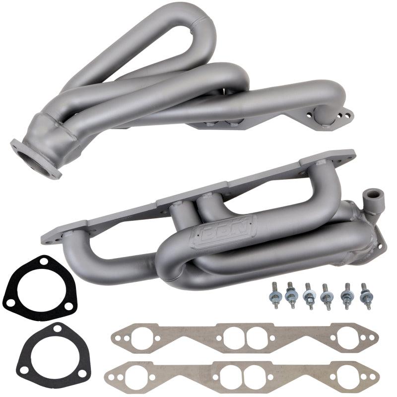 BBK 96-98 GM Truck SUV 5.0 5.7 Shorty Tuned Length Exhaust Headers - 1-5/8 Titanium Ceramic - Order Your Parts - اطلب قطعك