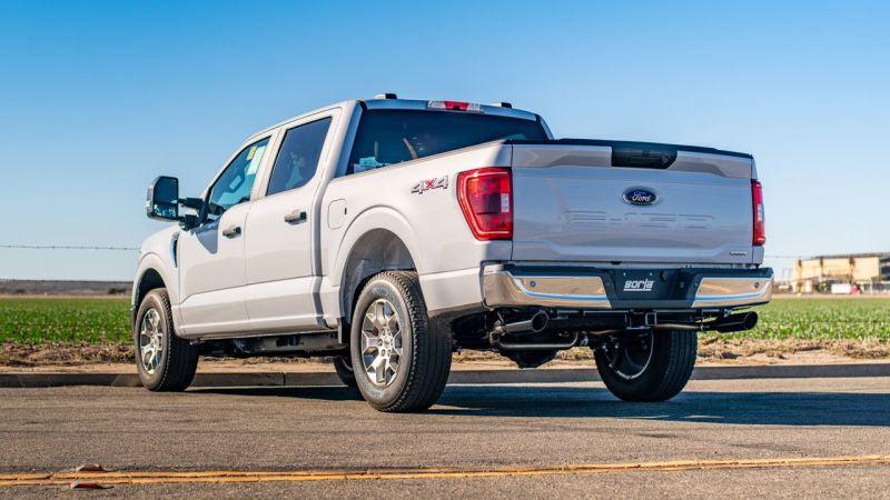 Borla F-150 2021 5.0L 4dr CC SB EC STB Lariat/KR/Pltm/LTD 3/2.25 SRE Cat-Back Touring Black CHR Tips - Order Your Parts - اطلب قطعك