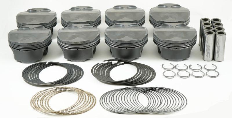 Mahle MS Piston Set SBF 304ci 3.640in Bore 3.65in Stroke 5.933in Rod .866 Pin 3cc 11.3 CR Set of 8 - Order Your Parts - اطلب قطعك