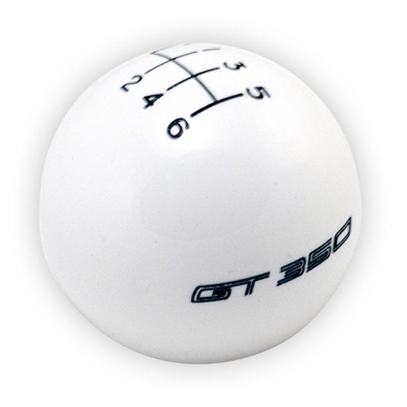 Ford Performance GT350 Shift Knob 6-Speed - White - Order Your Parts - اطلب قطعك