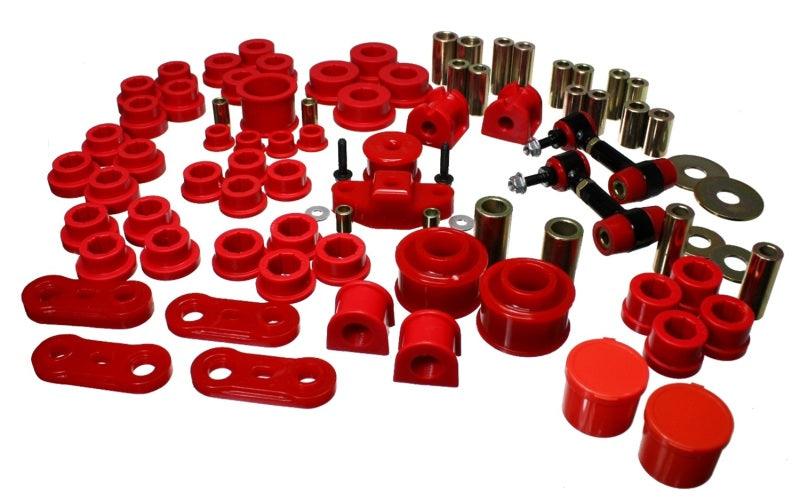 Energy Suspension 08-12 Subaru Impreza WRX Red Hyper-Flex Master Bushing Set - Order Your Parts - اطلب قطعك