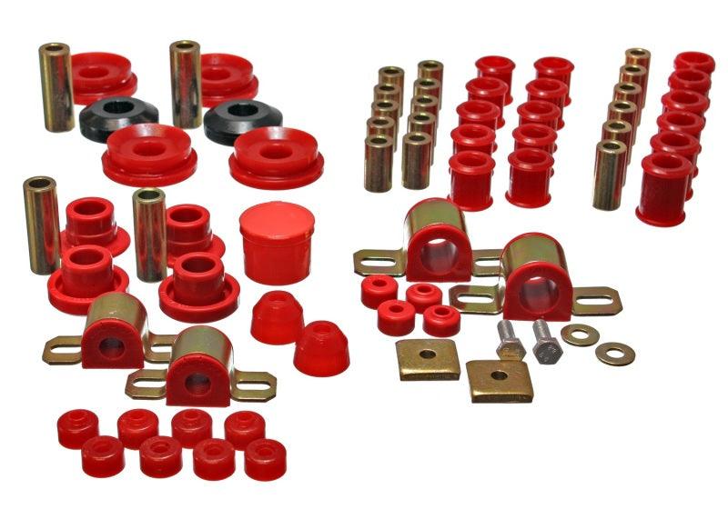 Energy Suspension 95-98 Nissan 240SX (S14) Red Hyper-Flex Master Bushing Set - Order Your Parts - اطلب قطعك