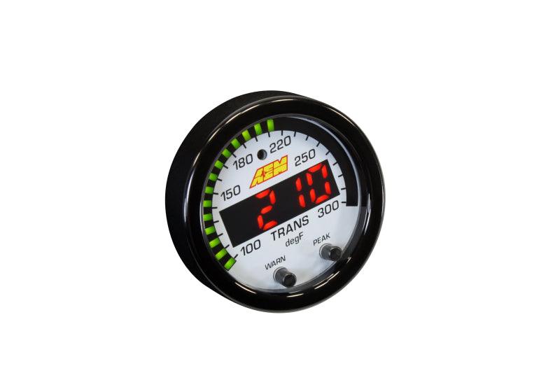 AEM X-Series Temperature 100-300F Gauge Kit (ONLY Black Bezel and Water Temp. Faceplate) - Order Your Parts - اطلب قطعك
