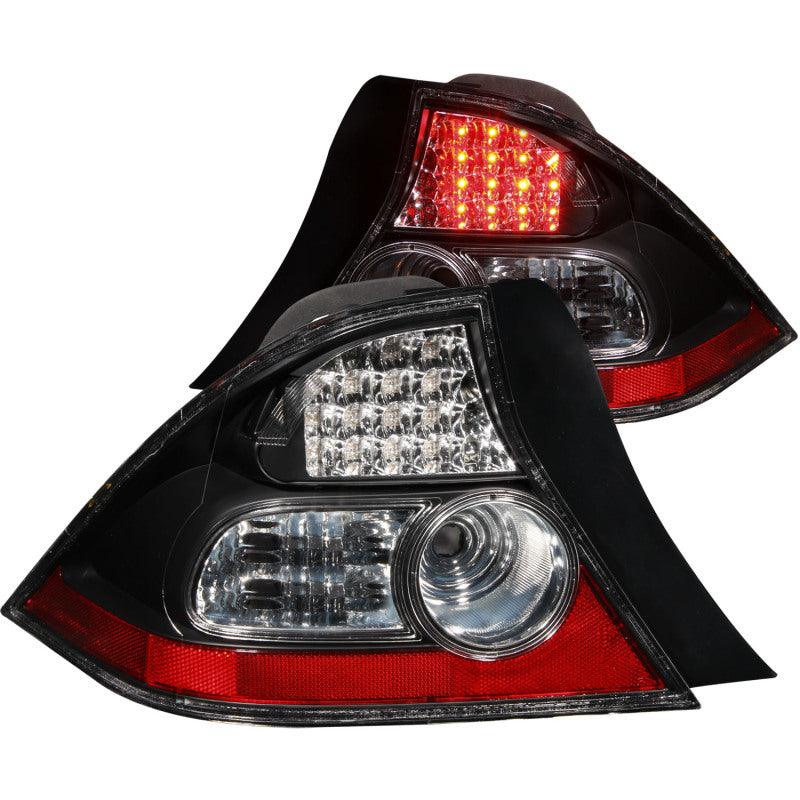 ANZO 2004-2005 Honda Civic LED Taillights Black - Order Your Parts - اطلب قطعك
