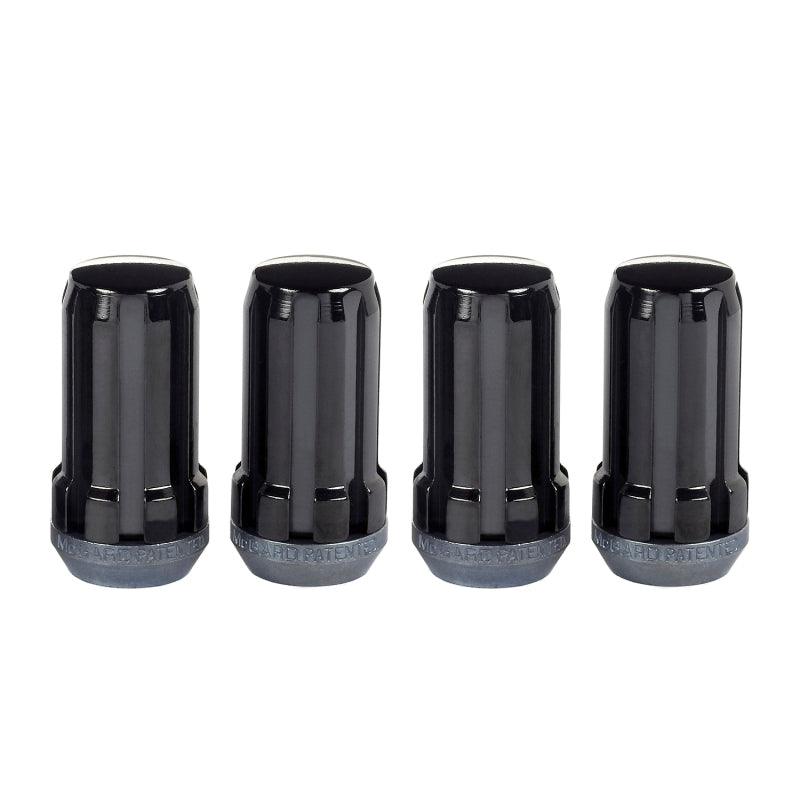 McGard SplineDrive Lug Nut (Cone Seat) M14X1.5 / 1.935in. Length (4-Pack) - Black (Req. Tool) - Order Your Parts - اطلب قطعك
