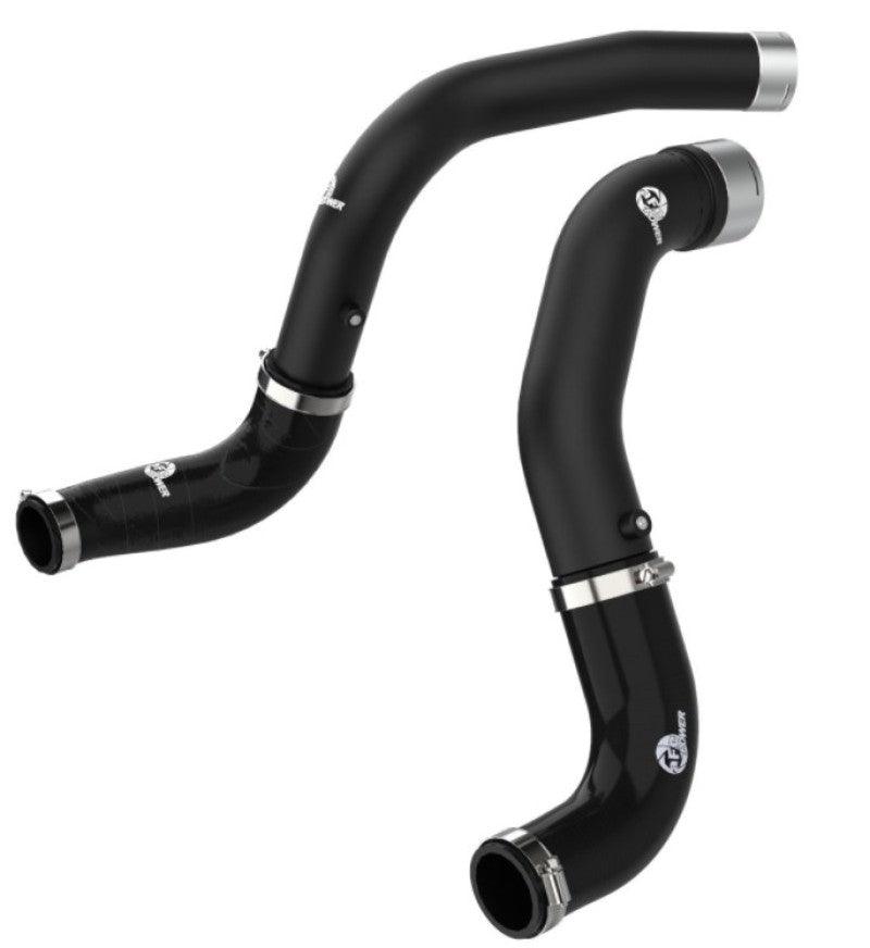 aFe BladeRunner Black 3in Intercooler Hot & Cold Side Pipe Kit 20-21 Jeep Wrangler V6-3.0L (td) - Order Your Parts - اطلب قطعك
