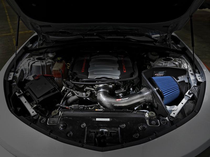 aFe Track Series Carbon Fiber Pro 5R AIS - 16-19 Chevrolet Camaro SS V8-6.2L - Order Your Parts - اطلب قطعك