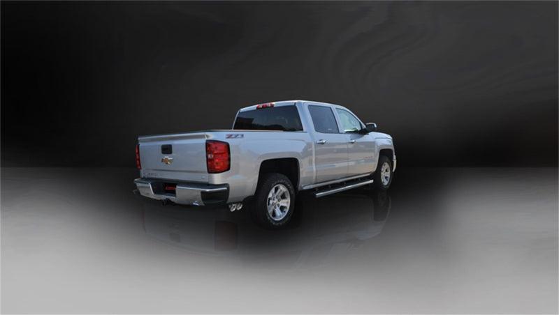 Corsa 14 GMC Sierra/Chevy Silv 1500 Crew Cab/Short Bed 5.3L V8 Polished Sport Single Side CB Exhaust - Order Your Parts - اطلب قطعك
