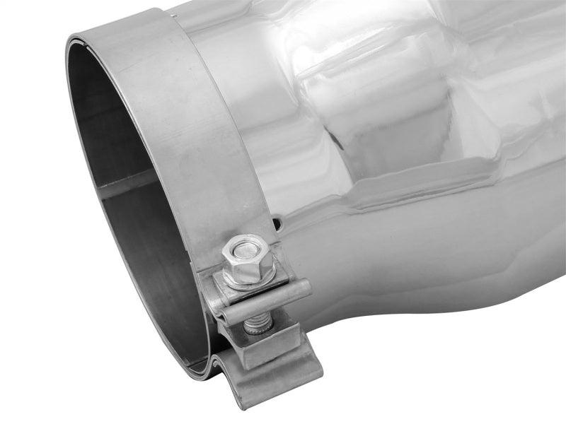aFe Diesel Exhaust Tip Bolt On Black 5in Inlet x 7in Outlet x 12in - Right - Order Your Parts - اطلب قطعك