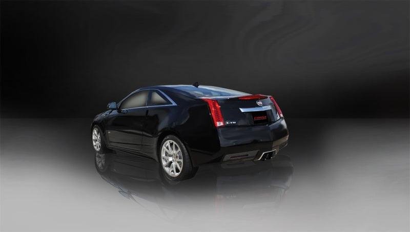 Corsa 11-13 Cadillac CTS Coupe V 6.2L V8 Black Sport Axle-Back Exhaust - Order Your Parts - اطلب قطعك