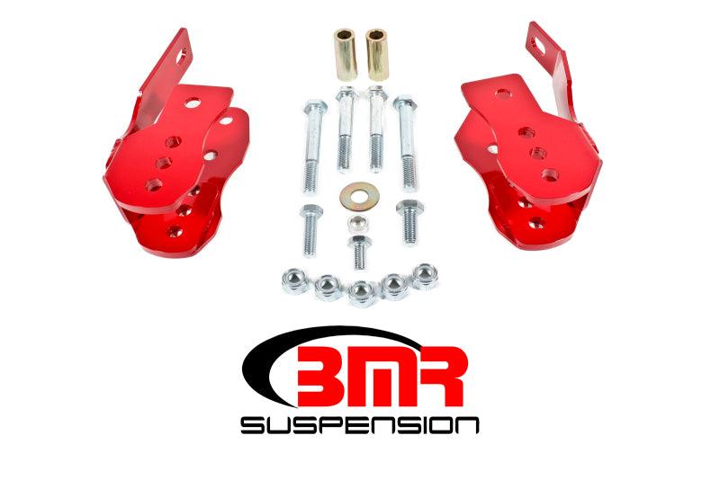 BMR 05-14 S197 Mustang Bolt-On Control Arm Relocation Brackets - Red - Order Your Parts - اطلب قطعك