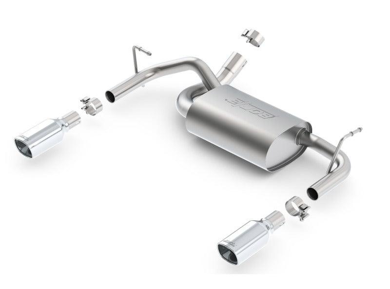 Borla 12-16 Jeep Wrangler 3.6L AT/MT 4WD Single Split Rr Exit Touring Exhaust (rear section only) - Order Your Parts - اطلب قطعك