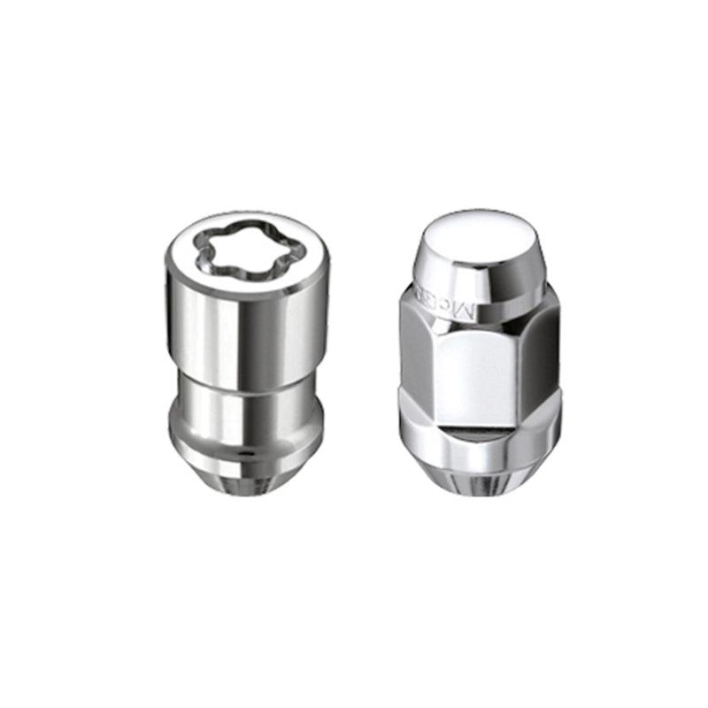 McGard 5 Lug Hex Install Kit w/Locks (Cone Seat Nut / Bulge) M12X1.5 / 3/4 Hex / 1.45in L - Chrome - Order Your Parts - اطلب قطعك