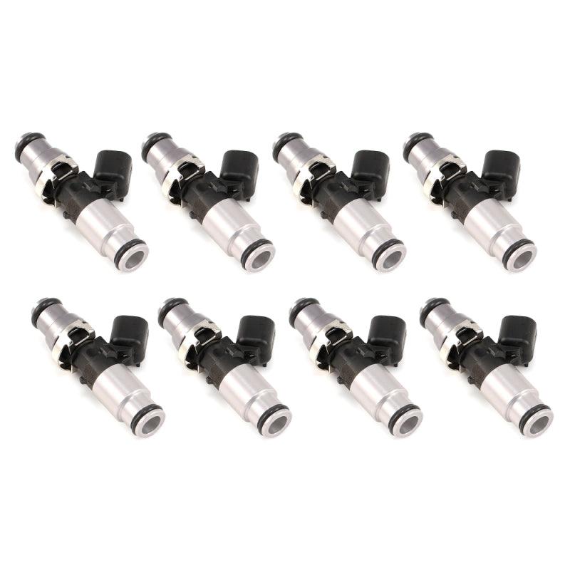Injector Dynamics 1340cc Injector - 60mm Length - 14mm Grey Top - Blue Bottom Adaptor (Set of 8) - Order Your Parts - اطلب قطعك