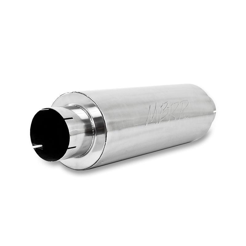 MBRP Universal Quiet Tone Muffler 5in Inlet /Outlet 8in Dia Body 31in Overall - Order Your Parts - اطلب قطعك