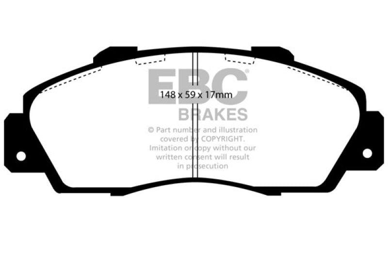 EBC 97 Acura CL 3.0 Greenstuff Front Brake Pads - Order Your Parts - اطلب قطعك