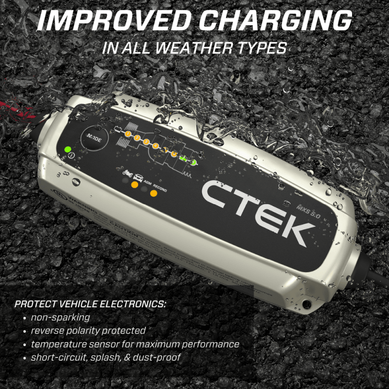 CTEK Battery Charger - MXS 5.0 4.3 Amp 12 Volt - Order Your Parts - اطلب قطعك