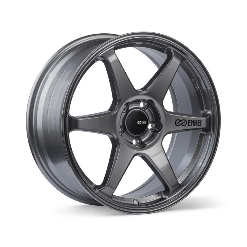 Enkei T6R 18x9.5 38mm Offset 5x114.3 Bolt Pattern 72.6 Bore Matte Gunmetal Wheel - Order Your Parts - اطلب قطعك