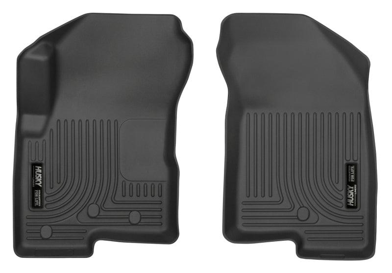 Husky Liners 07-12 Dodge Caliber / 07-12 Jeep Compass WeatherBeater Front Row Black Floor Liners - Order Your Parts - اطلب قطعك
