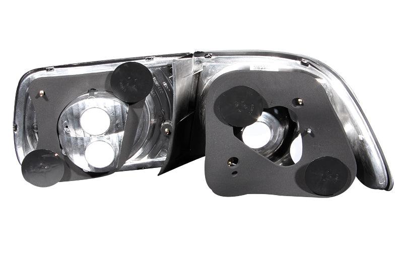 ANZO 1996-2000 Honda Civic Coupe Taillights Black - Order Your Parts - اطلب قطعك
