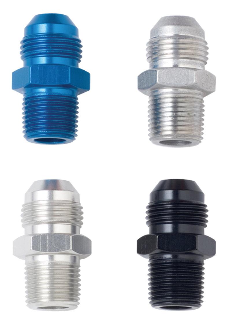 Fragola -10AN x 1/2 NPT Straight Adapter - Black - Order Your Parts - اطلب قطعك