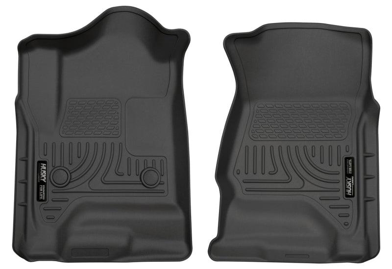 Husky Liners 14 Chevrolet Silverado 1500/GMC Sierra 1500 WeatherBeater Black Front Floor Liners - Order Your Parts - اطلب قطعك