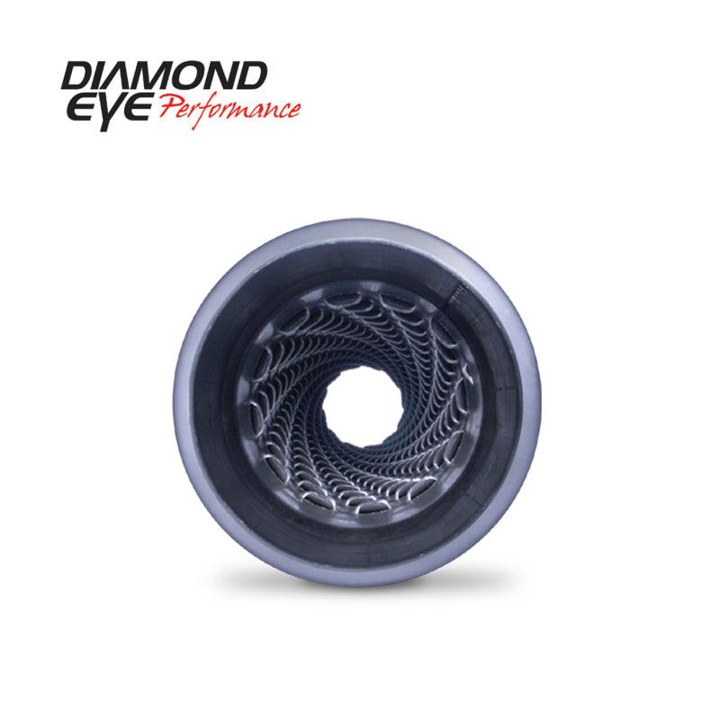 Diamond Eye RESONATOR 4in W/ ENDS (CLAMPED) AL - Order Your Parts - اطلب قطعك