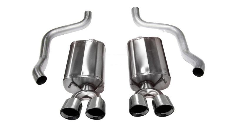 Corsa 09-13 Chevrolet Corvette C6 6.2L V8 Polished Sport Axle-Back Exhaust - Order Your Parts - اطلب قطعك