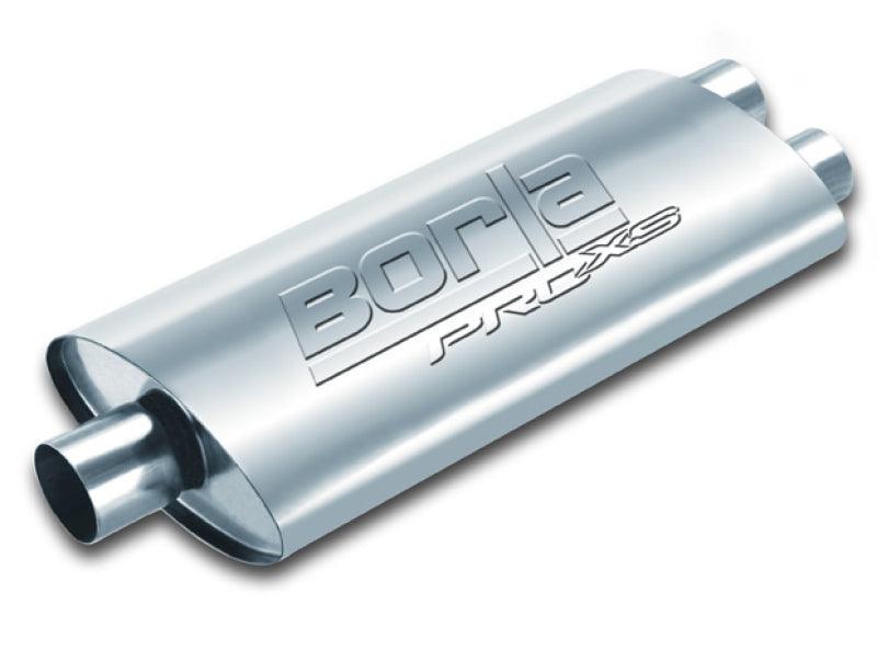 Borla Pro-XS 2.5in Tubing 19in x 4in x 9.5in Oval Center/Dual Muffler - Order Your Parts - اطلب قطعك