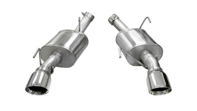Corsa 05-10 Ford Mustang Shelby GT500 5.4L V8 Polished Xtreme Axle-Back Exhaust - Order Your Parts - اطلب قطعك