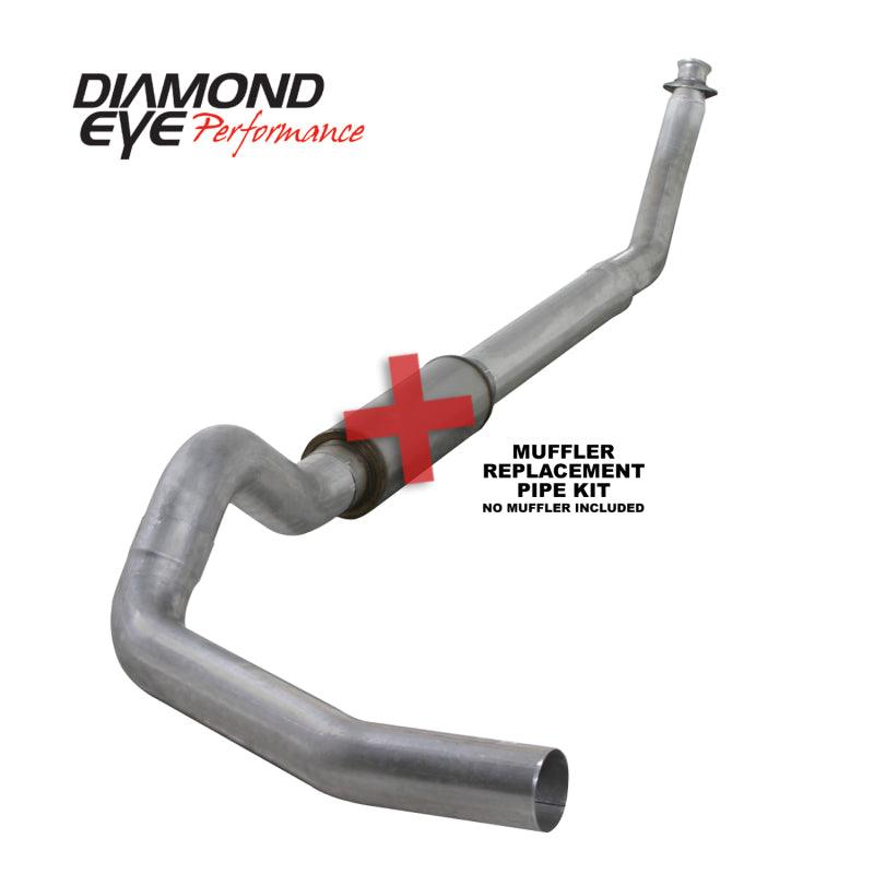 Diamond Eye KIT 5in TB SGL MFLR RPLCMENT PIPE AL: 94-02 DODGE CUMMINS 5.9L W/ RP #510220 - Order Your Parts - اطلب قطعك