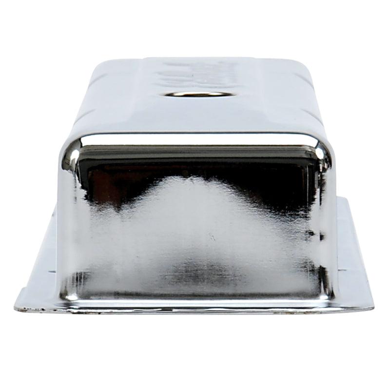 Edelbrock Valve Cover Signature Series Chevrolet 1959-1986 262-400 CI V8 Low Chrome - Order Your Parts - اطلب قطعك