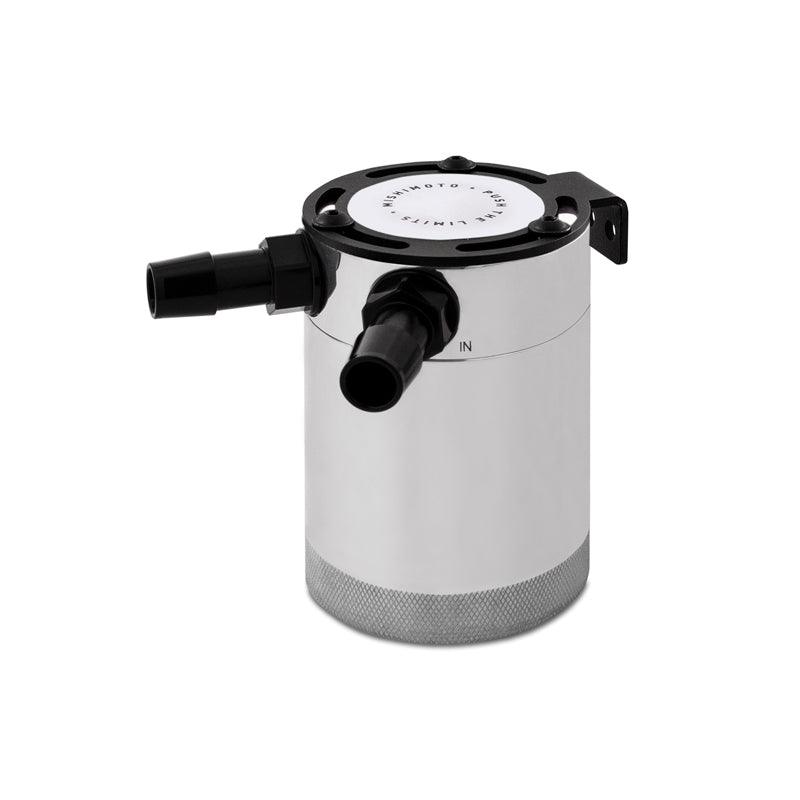 Mishimoto Compact Baffled Oil Catch Can - 2-Port - Polished - Order Your Parts - اطلب قطعك