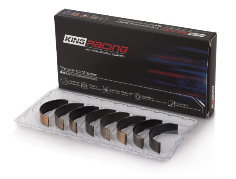 King 07-09 Mazdaspeed 3 L3-VDT MZR DISI (t) Duratec High Performance Rod Bearing Set - Size STD