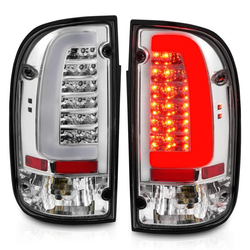 ANZO 1995-2004 Toyota Tacoma LED Taillights Chrome Housing Clear Lens (Pair) - Order Your Parts - اطلب قطعك