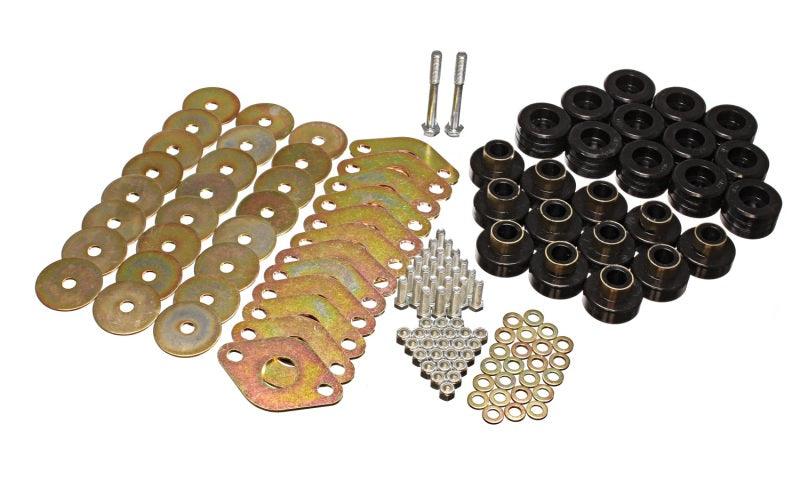 Energy Suspension Body Mount Set W/Hardware - Black - Order Your Parts - اطلب قطعك