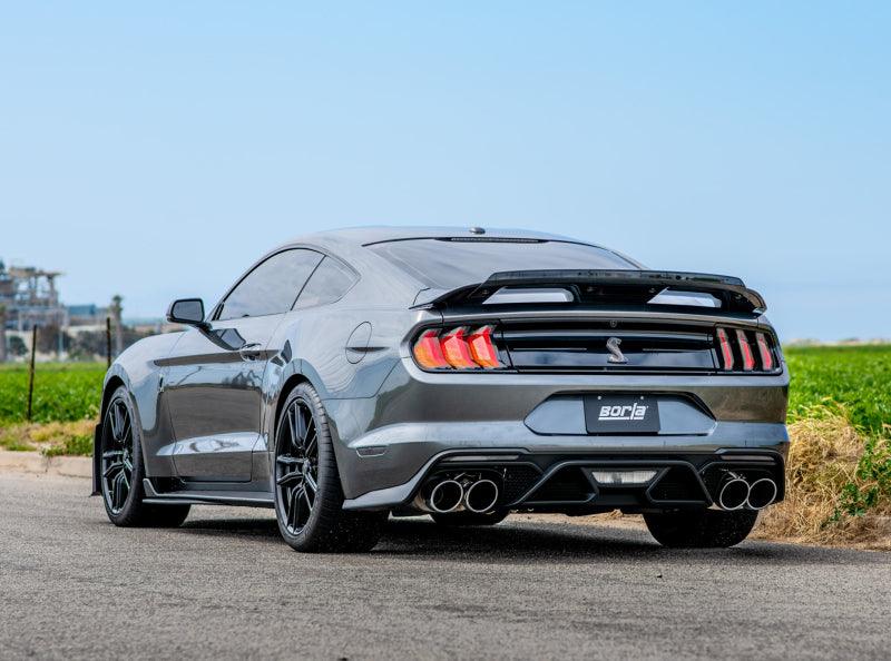 Borla 2020 Ford GT500 5.2L AT 3in ATAK CatBack Exhaust w/ Chrome Tips - Order Your Parts - اطلب قطعك