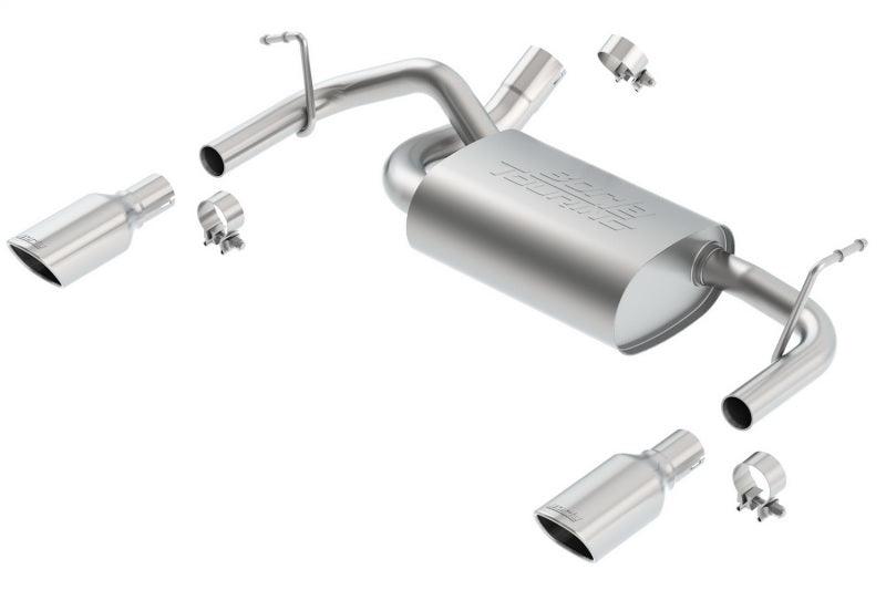Borla 12-16 Jeep Wrangler 3.6L AT/MT 4WD Single Split Rr Exit Touring Exhaust (rear section only) - Order Your Parts - اطلب قطعك