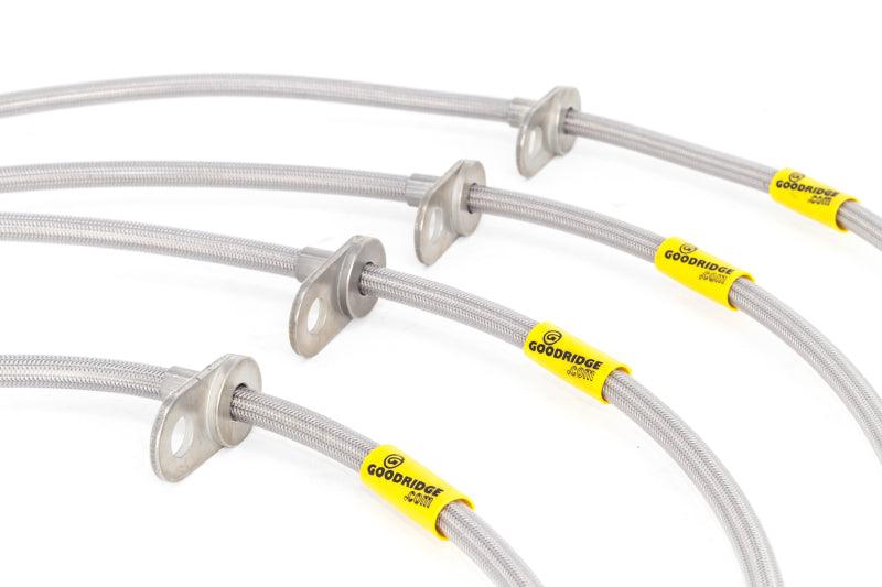 Goodridge 17-18 Honda Civic Si (Si Model Only) SS Brake Line Kit - Order Your Parts - اطلب قطعك